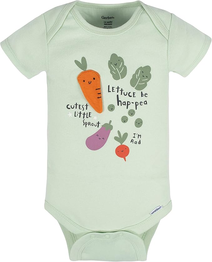 Gerber unisex-baby 8-pack Short Sleeve Onesies Bodysuits - Image 2