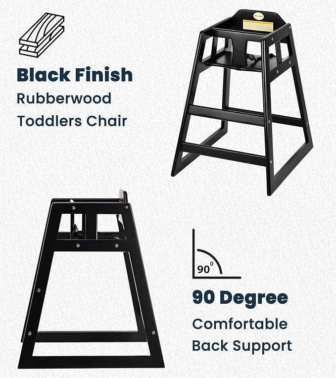 Alpine Wooden High Chairs for Babies and Toddlers - Image 6