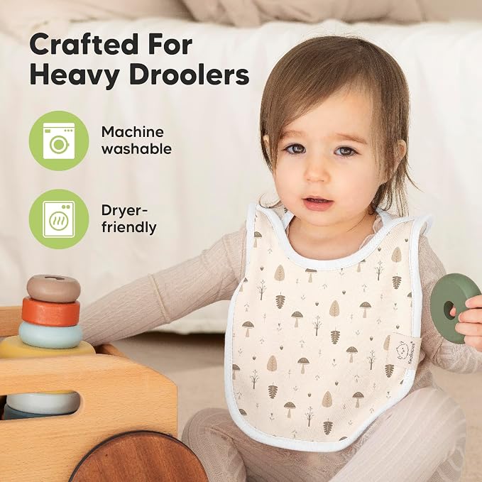 8-Pack Baby Bibs for Boys, Girls - Image 6