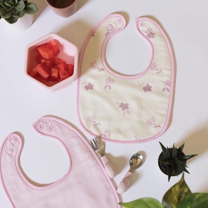 Tiny Twinkle 8 Pack Baby Bibs for Drooling and Teething – Waterproof & - Image 3