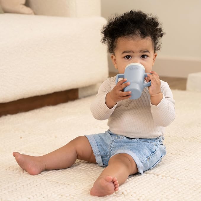 Infantino My 1st Tiny Tumbler, Silicone Sippy Cup - Image 8