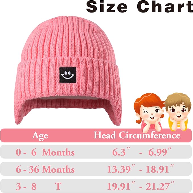 MaxNova 2 Pack Baby Beanie Toddler Winter Hat - Image 2