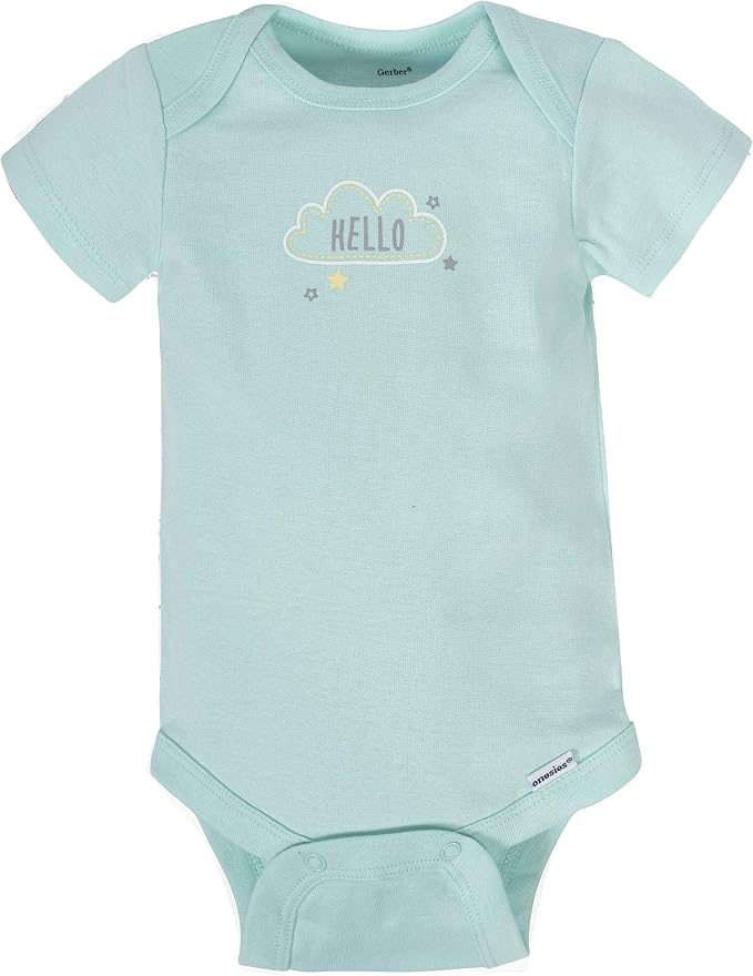 Gerber unisex-baby 8-pack Short Sleeve Onesies Bodysuits - Image 4