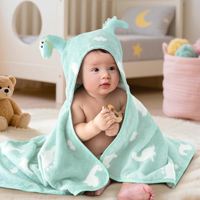 VOOVA & MOVAS Thick Baby Hooded Bath Towel - Image 6
