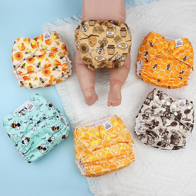 Mama Koala 3.0 Pocket Cloth Diapers - Image 3