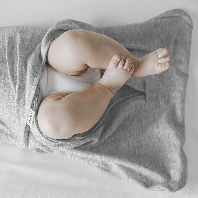 HALO 100% Cotton Sleepsack Swaddle, 3-Way Adjustable Wearable Blanket, TOG 1.5 - Image 6