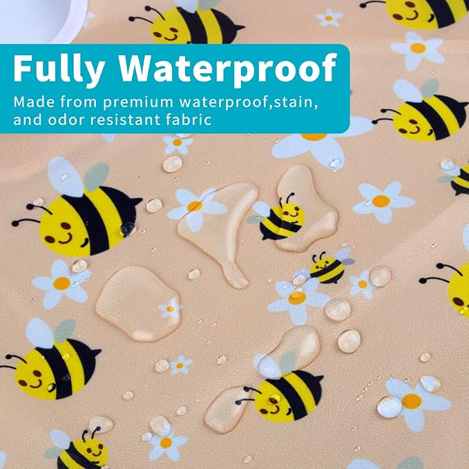 3 Pcs Long Sleeved Bib Set|Baby Waterproof Bibs - Image 2