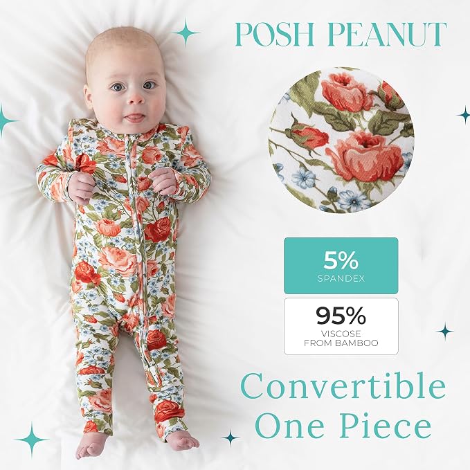 Posh Peanut Convertible Baby Sleepers - Image 2