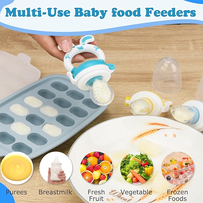 Food Feeder Baby Fruit Feeder Baby Breastmilk Popsicle Molds-& Baby Fruit - Image 3