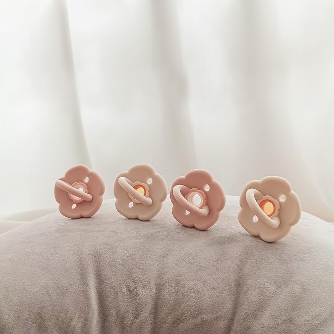 Moonkie Pacifiers Set of 2 | One-Piece Design Baby Pacifier - Image 5