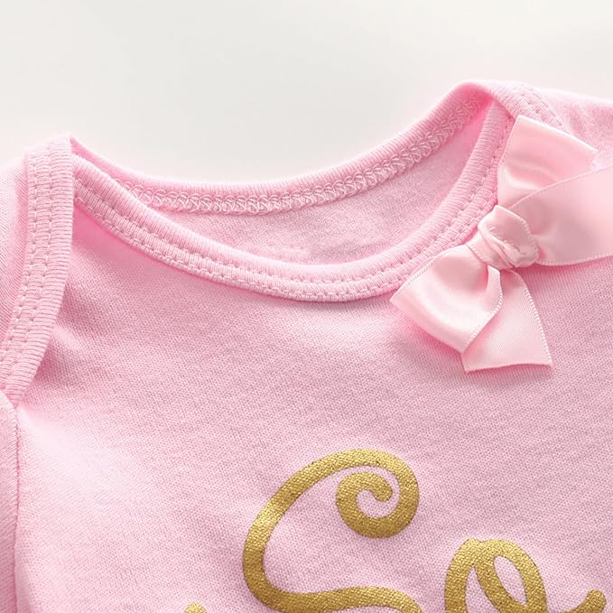 Fashion Unisex baby Boy Girl Bodysuits 5-Pack Casual Cotton Soft Infants Outfit - Image 2