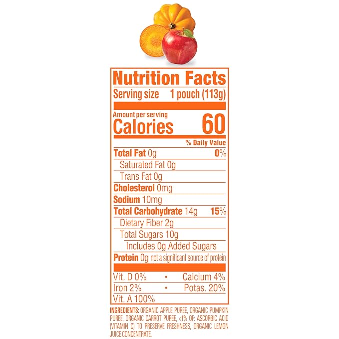 Happy Baby Organics Stage 2 Baby Food Pouches, Gluten Free, Vegan & Healthy - Image 3