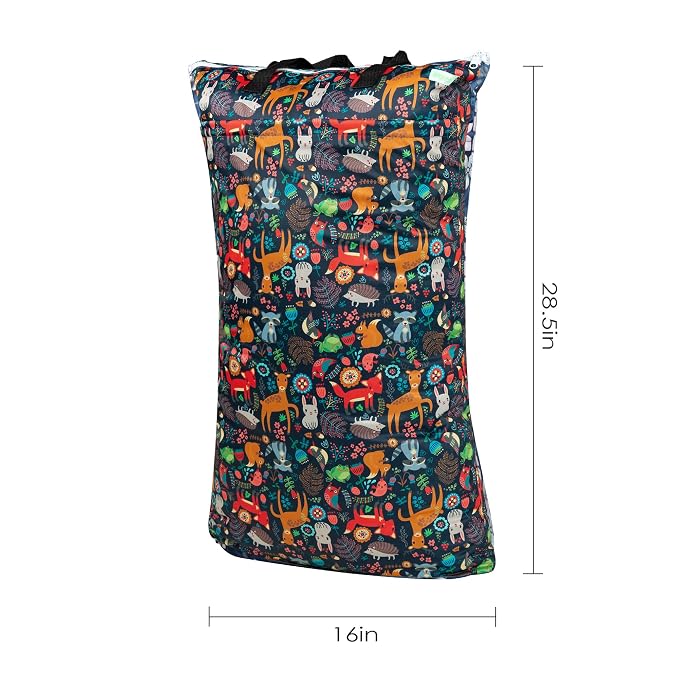 wegreeco Reusable Hanging Wet Dry Cloth Diaper Bag - Image 2