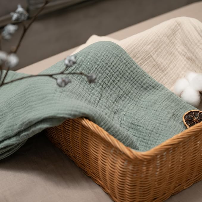 GLLQUEN BABY Muslin Swaddle Blankets - Image 9