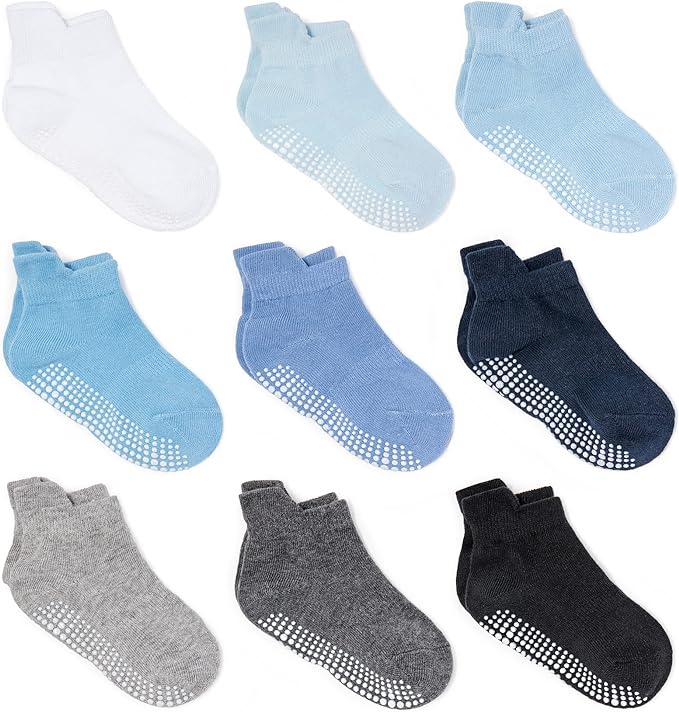 Zaples Baby Non Slip Grip Ankle Socks by ZAPLES