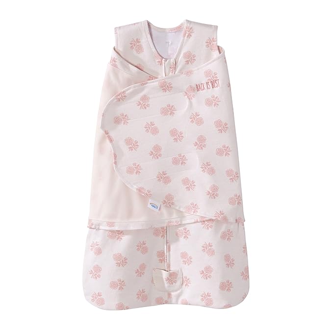 HALO 100% Cotton Sleepsack Swaddle, 3-Way Adjustable Wearable Blanket, TOG 1.5 by HALO
