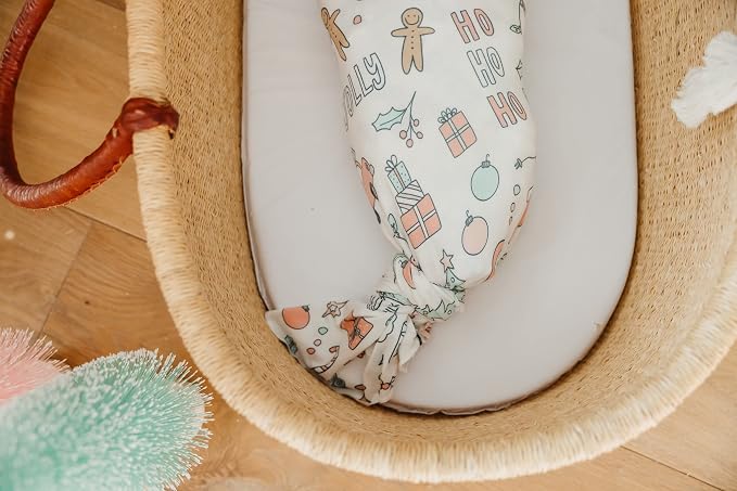 Copper Pearl Large Premium Knit Baby Swaddle Receiving Blanket Cindy - Image 3