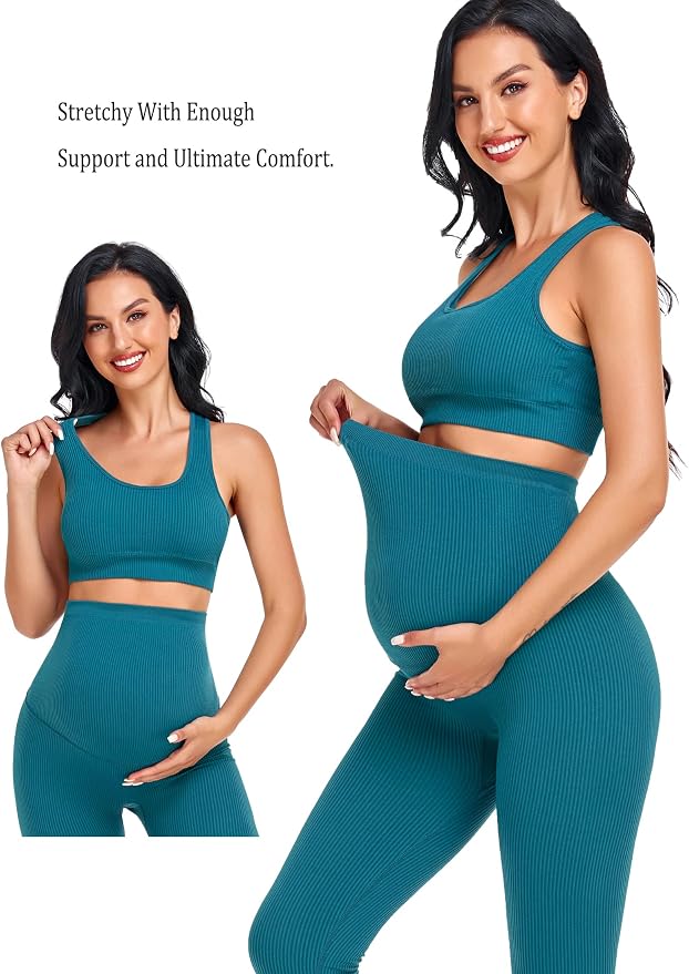 Women's Maternity 2 Piece Outfit Set - Image 5