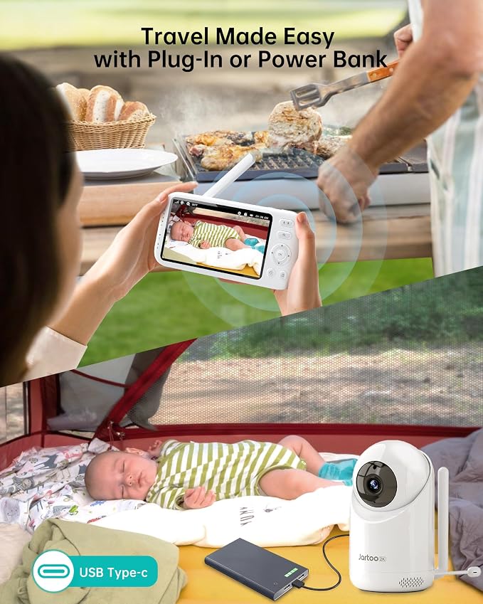 Jartoo 2K Video Baby Monitor - Image 9