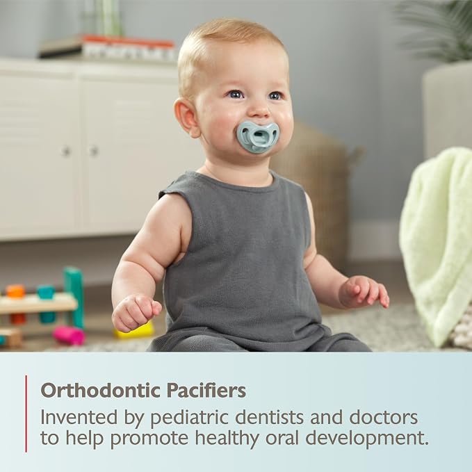 NUK Timeless Comfy Pacifier | 100% Silicone, One-Piece Design | BPA-Free - Image 8