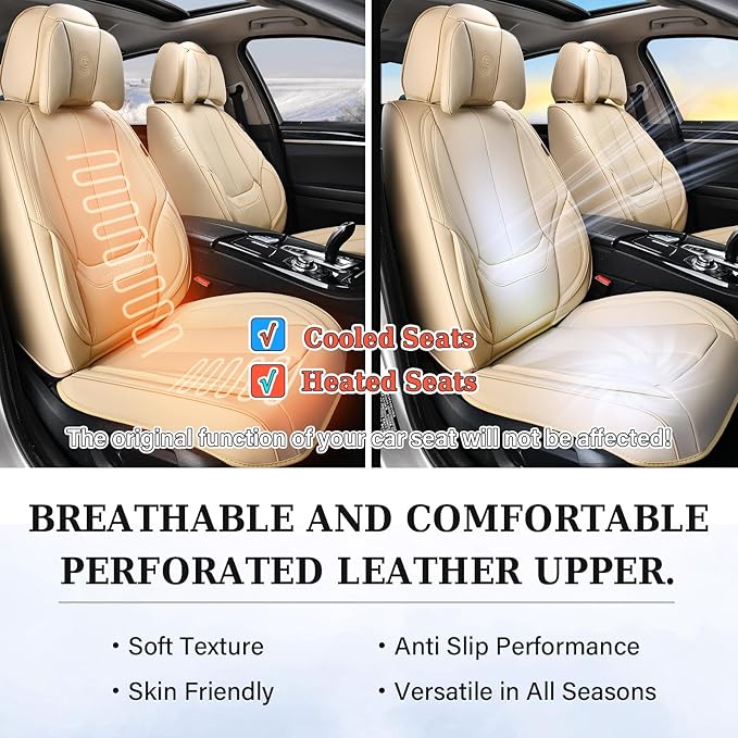 Coverado Universal Seat Covers Full Set, 5 Seats Universal Seat Covers - Image 5