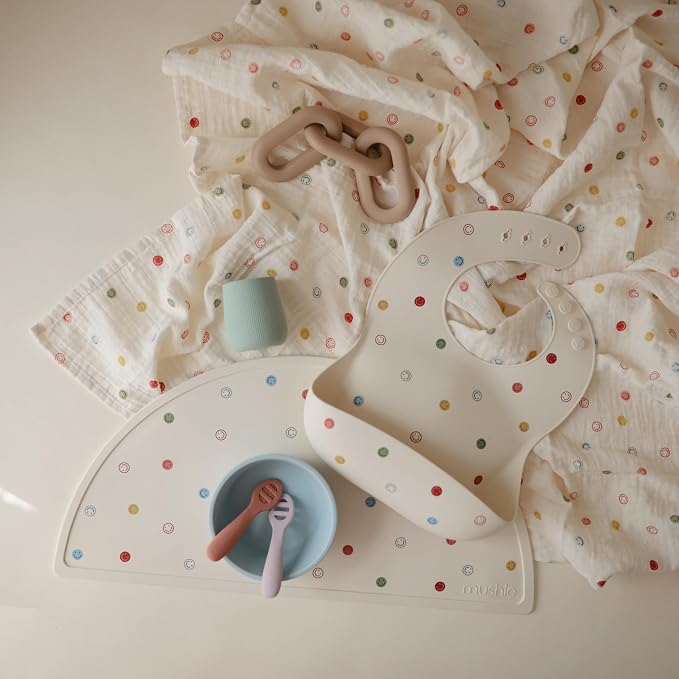 mushie Muslin Baby Swaddle Blanket | 100% Organic Cotton - Image 8