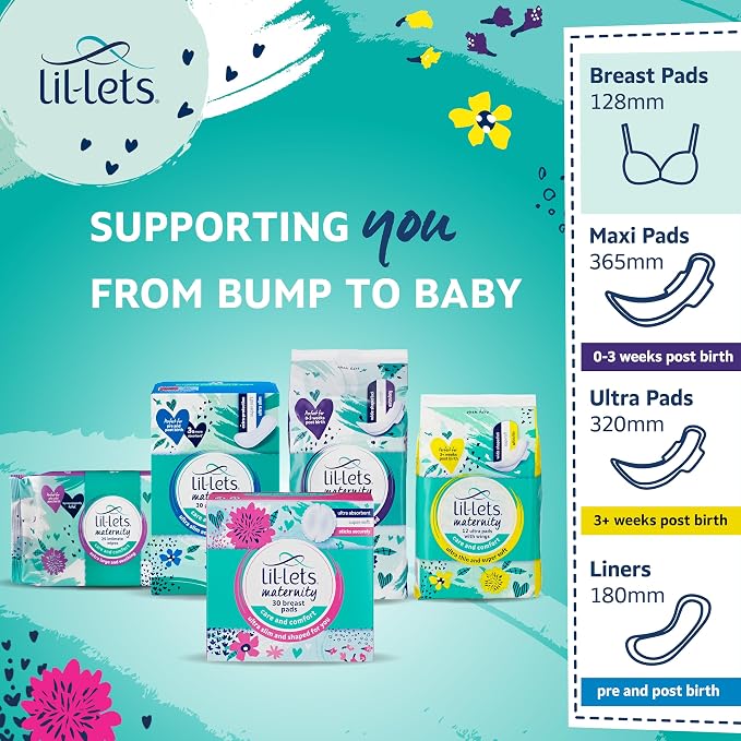 Lil-Lets Nursing Pads – 120 Individually Wrapped, Ultra-Thin, Absorbent & - Image 7