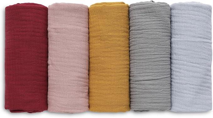 Muslin Receiving Blankets, Neutral Blanket Swaddling by LYRICHOMBABY
