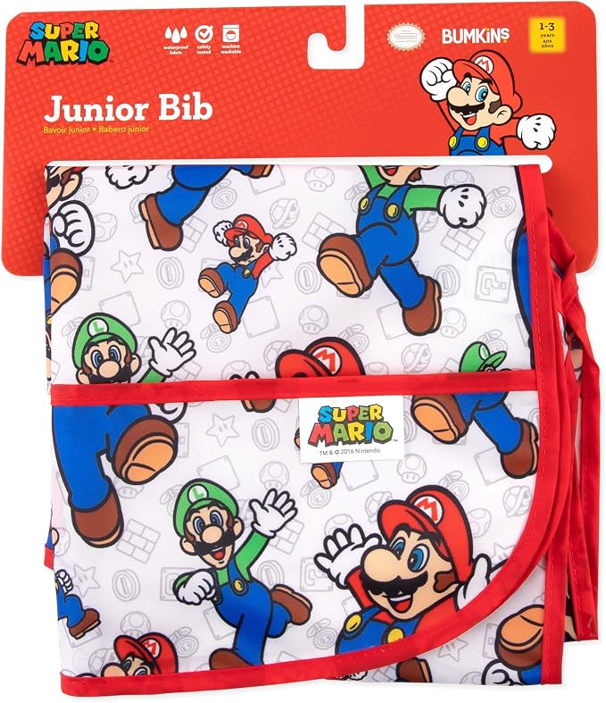 Bumkins Bibs - Toddler Bibs, Waterproof, Large - Image 5