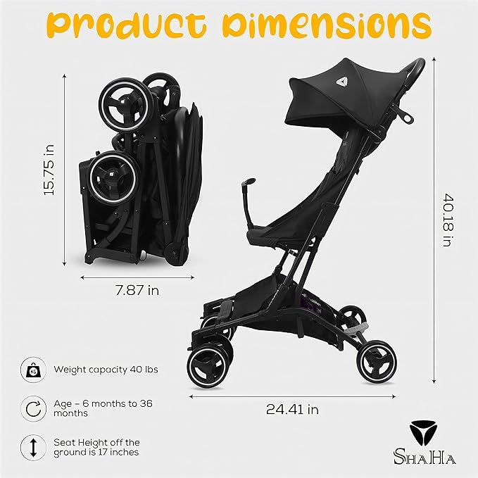 Lightweight Foldable Stroller for Toddlers - Image 2