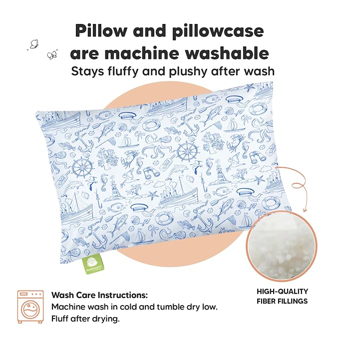 Toddler Pillow with Pillowcase - Image 4