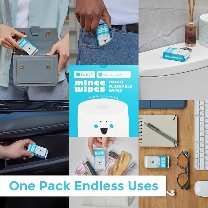 Impossibly Compact Travel Flushable Wipes - Image 3