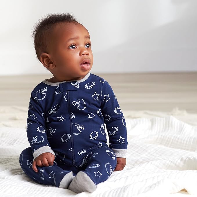 Gerber Baby Boys 4 Pack Sleep 'N Play Footie - Image 5