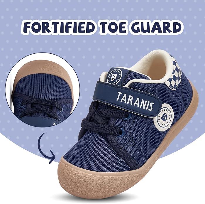 Toddler Shoes Boys Girls Infant Sneakers Non-Slip Rubber Sole Baby Crib First - Image 3