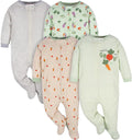 Gerber Baby Boys 4 Pack Sleep 'N Play Footie by Gerber