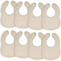 Comfy Cubs Muslin Bibs for Babies, Drool and Teething Bib, Adjustable Snaps by ComfyCubs