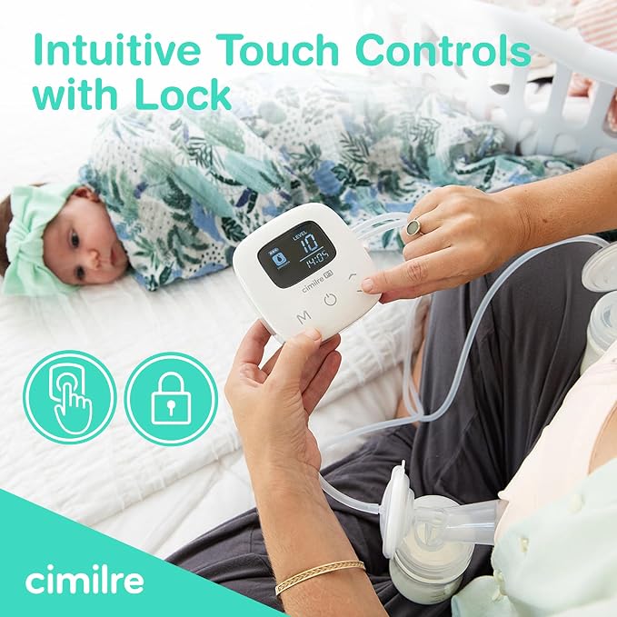 Cimilre P1 Portable Breast Pump & Breast Milk Storage Bags Bundle – Compact - Image 5