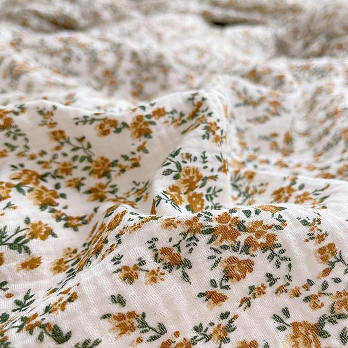 BuLuTu Cotton Muslin Ruffle Edge - Image 3