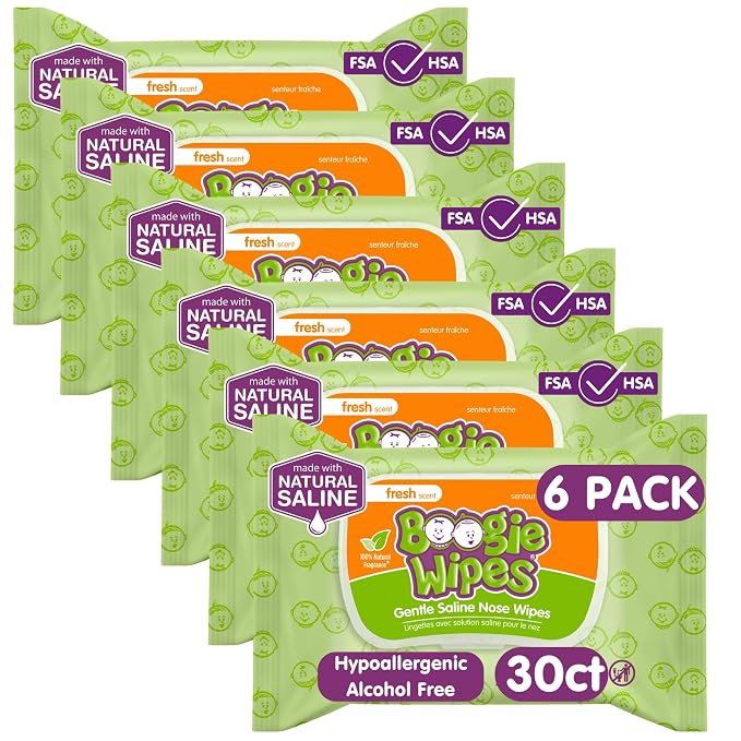 Boogie Wipes Wet Wipes for Baby and Kids, Chamomile and Vitamin E, Fresh Scent by BoogieBrand