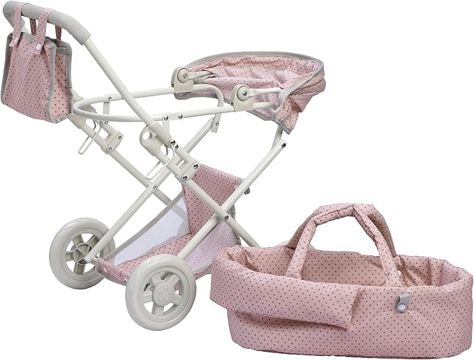 Olivia's Little World Buggy-Style Baby Doll Stroller - Image 5