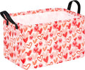 Rectangle Heart Partten Kids Gift Storage Basket Home Shelf Storage Basket by Unknown