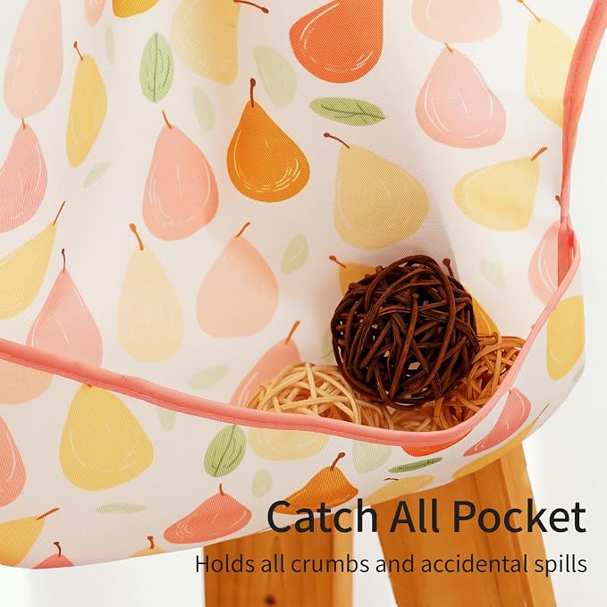 3-Pack Waterproof Baby Bibs for Eating - Image 5