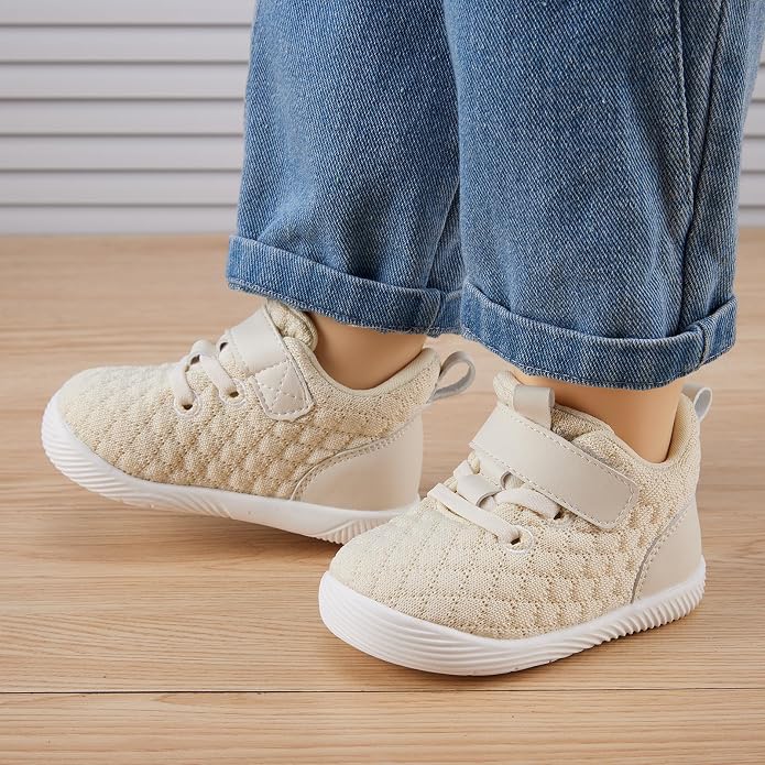 BMCiTYBM Baby Boy Girl Shoes Breathable Mesh Walking Shoes Lightweight Non-Slip - Image 2