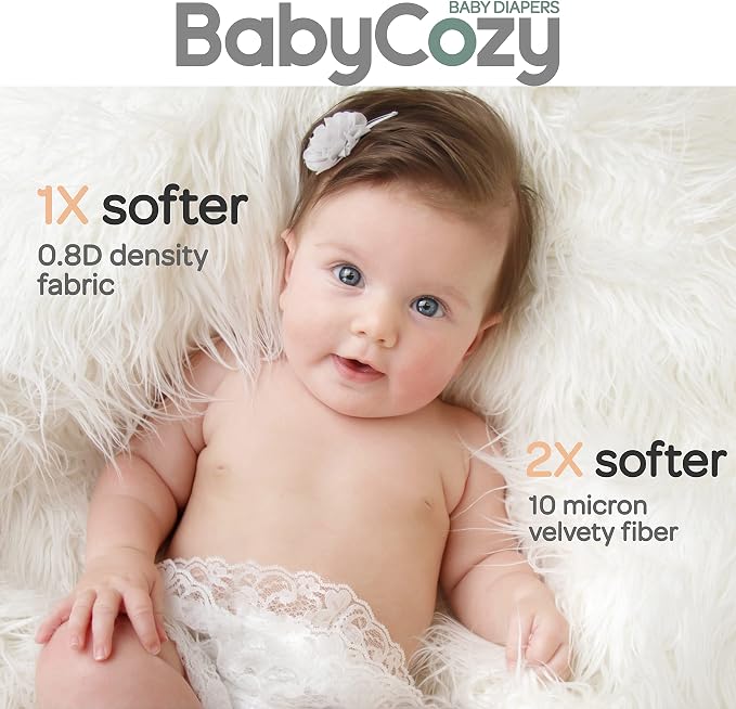 Baby Diapers Size 3, Bouncy Soft Diapers Hypoallergenic Without Chlorine - Image 4