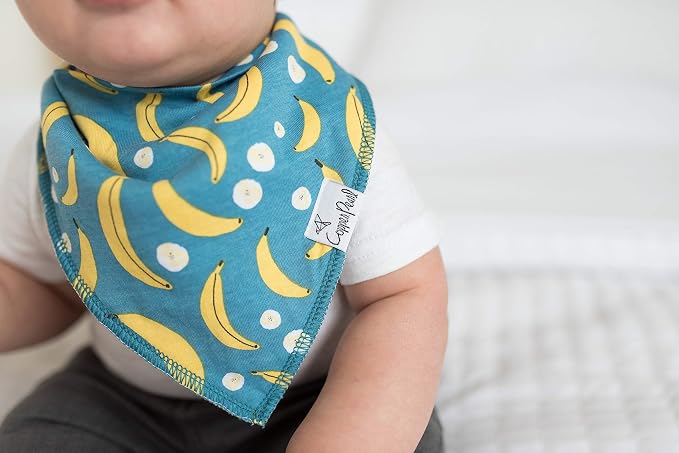 Copper Pearl 4 Pack Soft Cotton Baby Bibs - Image 8