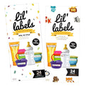 Bottle Labels, Self-Laminating, Waterproof Kids Name Labels by LilLabels