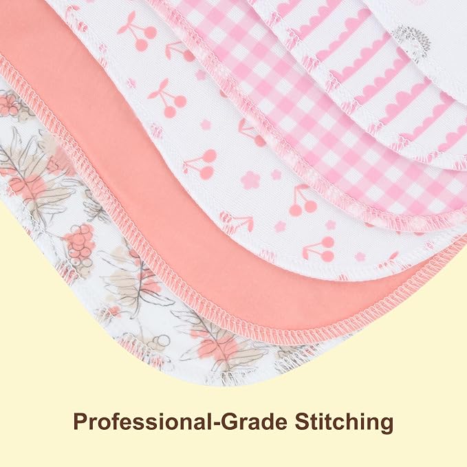 2-in-1 Burp Cloths and Baby Bibs - Image 2