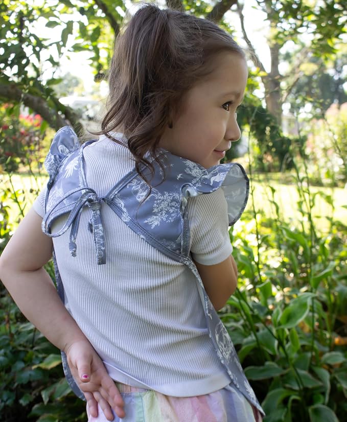 BapronBaby Flutter Savanna Blue Bapron - Image 8