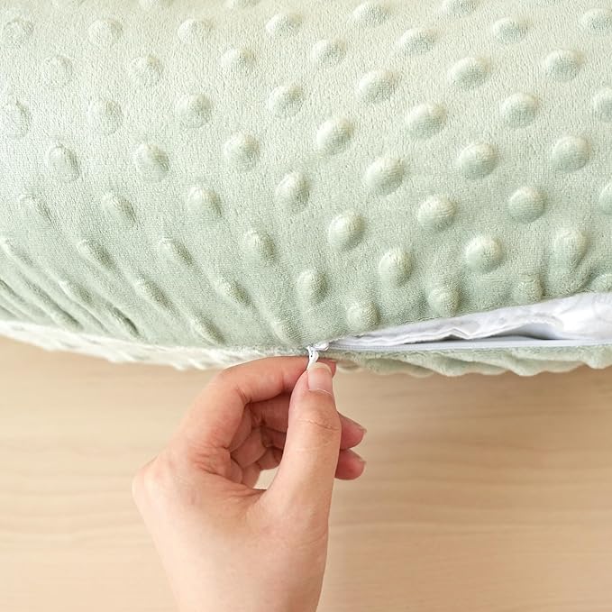 Konssy 2 Pack Nursing Pillow Covers, Soft and Comfortable Nursing Cover - Image 5