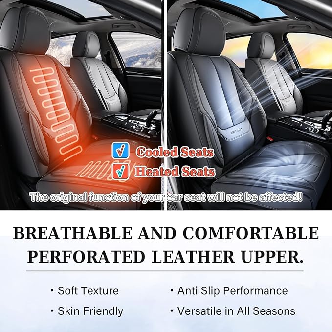 Coverado Car Seat Covers Full Set, Seat Covers - Image 8